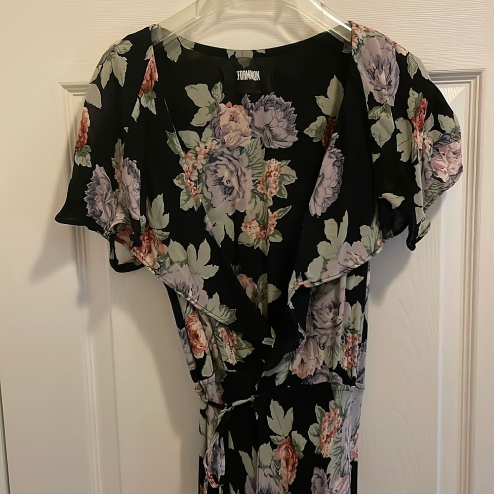 Reformation wrap dress